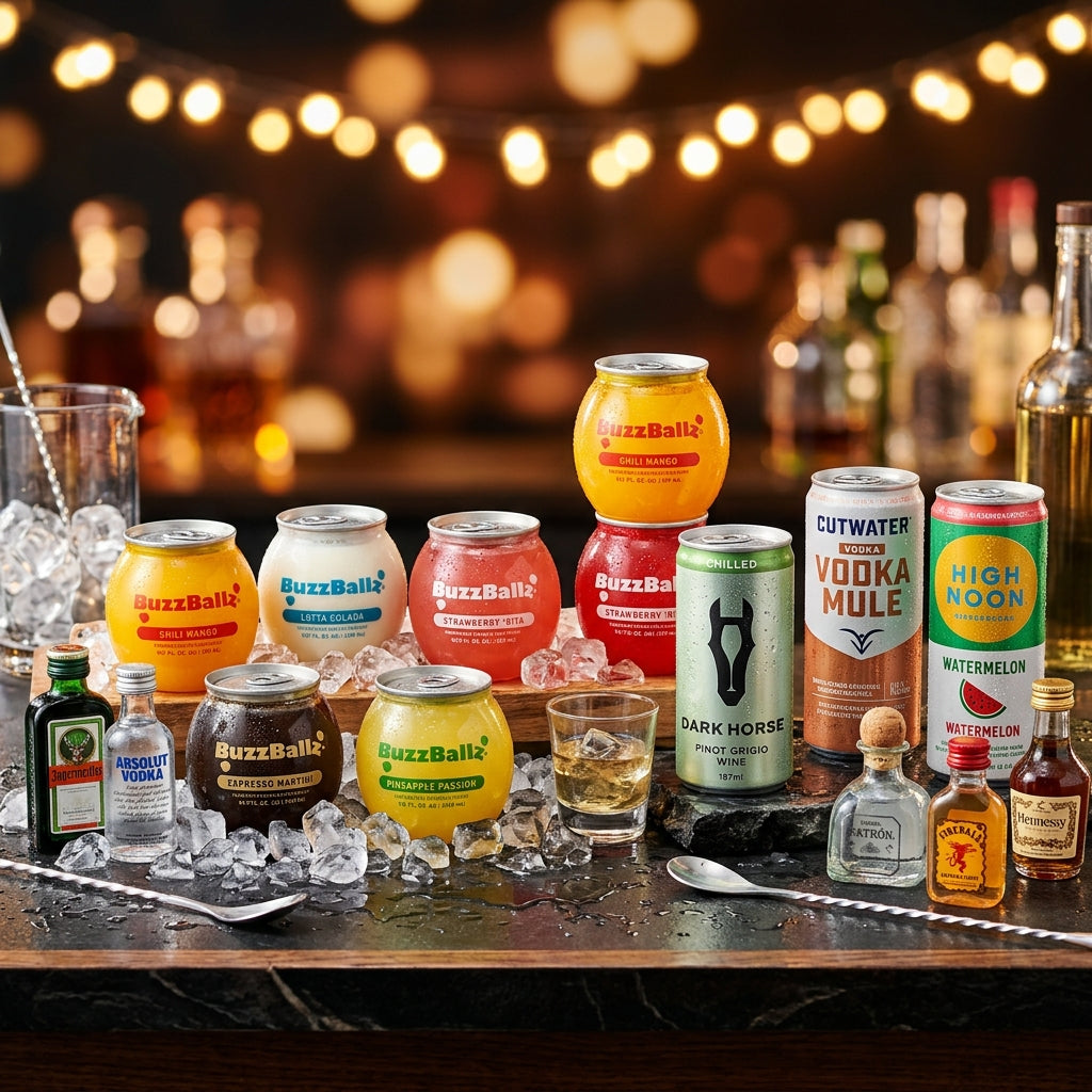 Wine, Chillers & Shooters