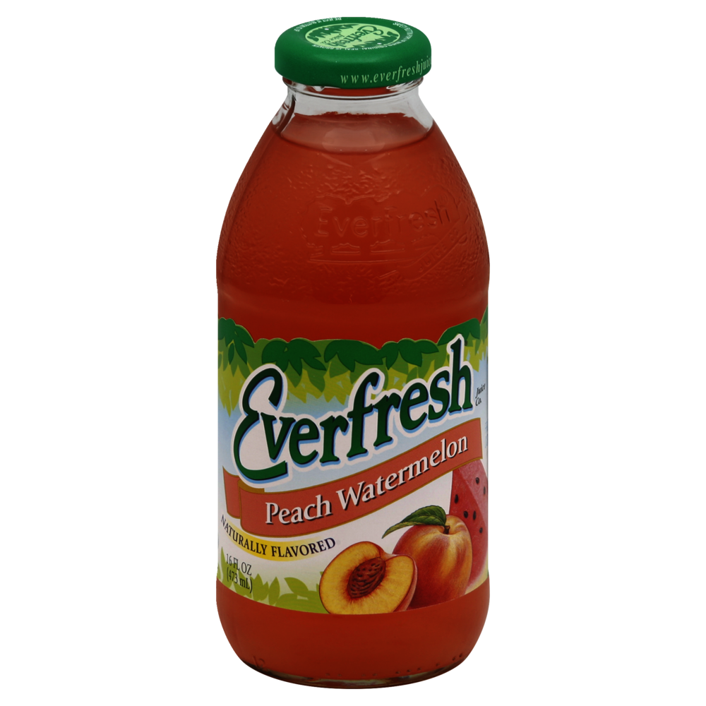 Everfresh Peach Watermelon 16oz Bottle
