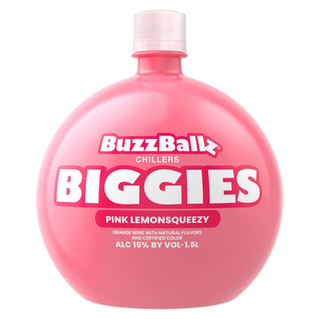 BuzzBall Chillerz Biggies Pink LemonSqueezy