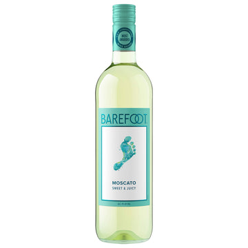 Botella de Barefoot Moscato Sweet&juicy de 750ml