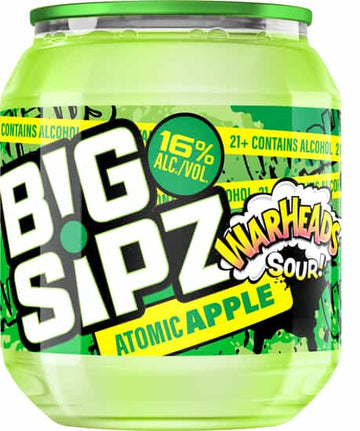 Big Sipz Warheads Manzana Ácida Atómica