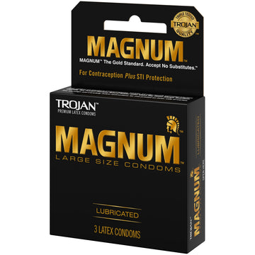 Trojan Magnum Lubricado