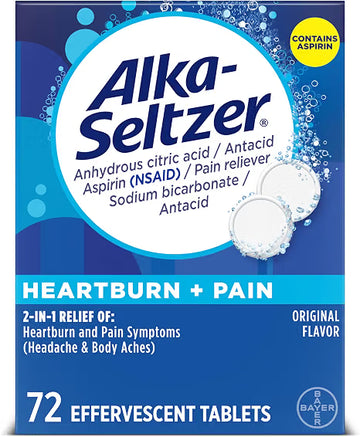 Tabletas Alka-Seltzer