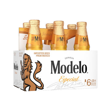 Paquete de 6 botellas de 7 oz de Modelo Especial
