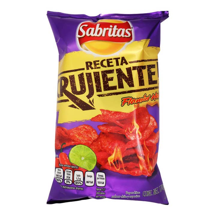 Sabritas Receta Crujiente Flamin' Hot