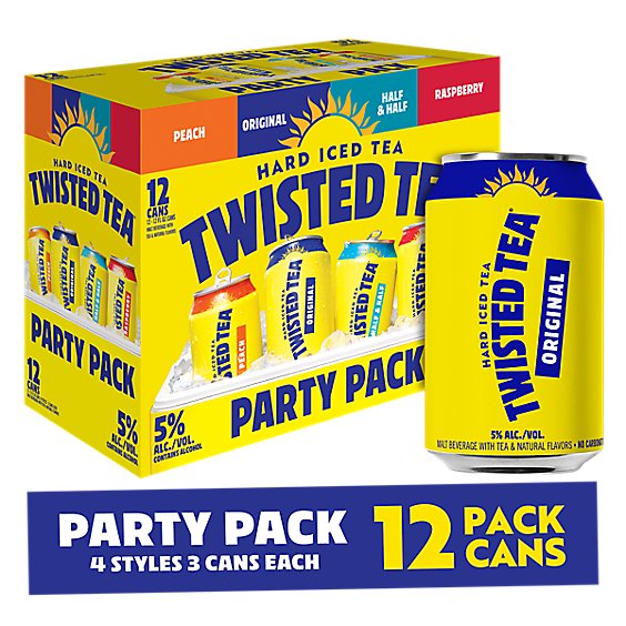 Twisted Tea Variety Pack 12-Pack 12oz Cans