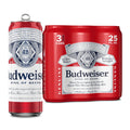 Paquete de 3 latas de Budweiser de 25 oz
