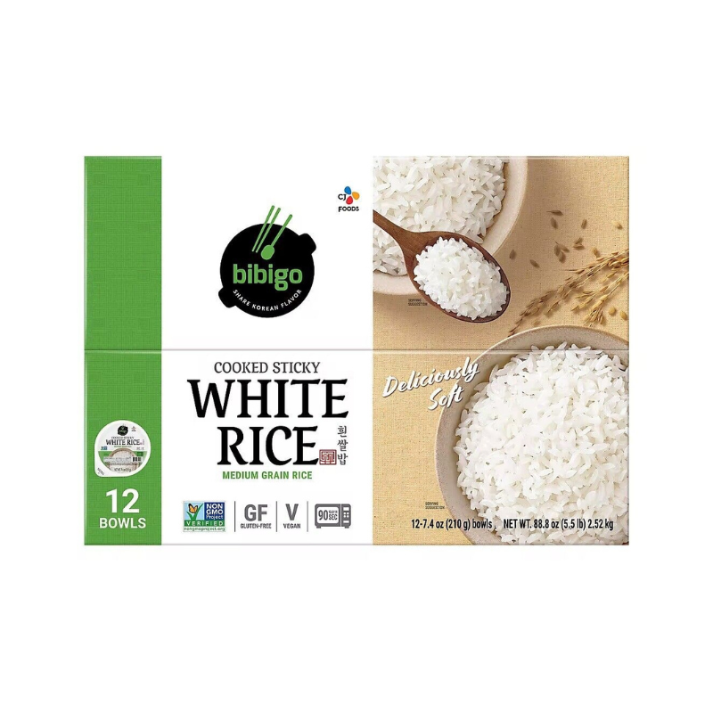 Bibigo Cooked Sticky White Rice
