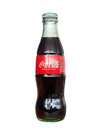 Botella de vidrio de Coca-Cola