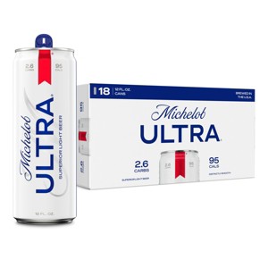 Michelob Ultra 12oz Cans 18-Pack