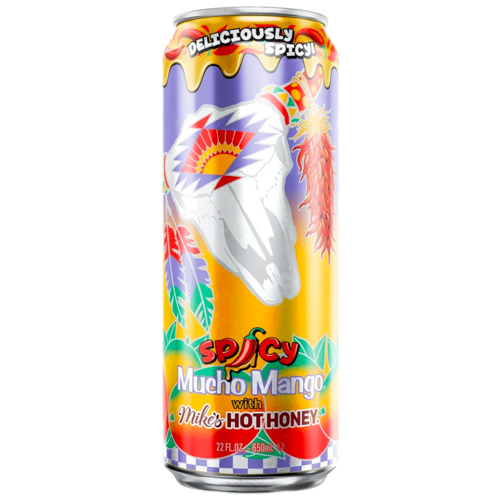Arizona Hot Mango Tea 22oz Can