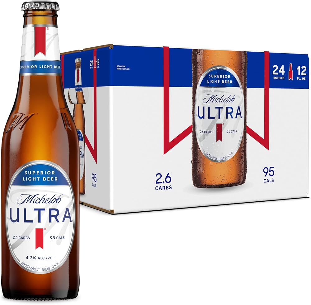 Michelob Ultra 12oz Bottles 24-Pack