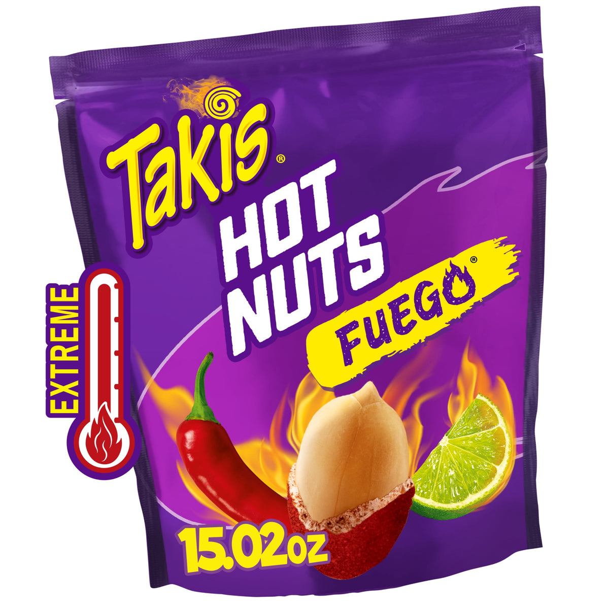 Takis Hot Nuts Fuego
