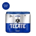 Tecate Light - Paquete de 3 latas azules de 24 oz