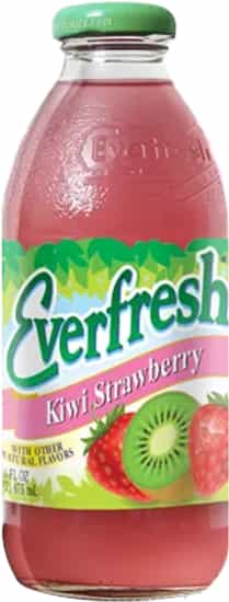 Everfresh Kiwi Strawberry Juice 16oz Bottle