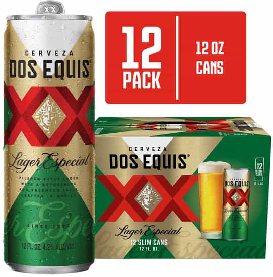 Dos Equis 12oz Cans 12-Pack