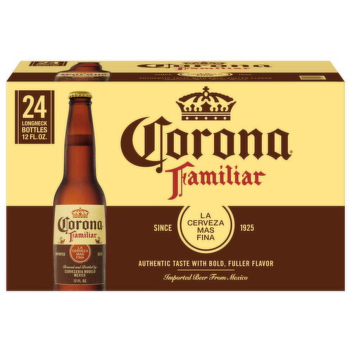 Corona Familiar 12oz Bottles 24-Pack