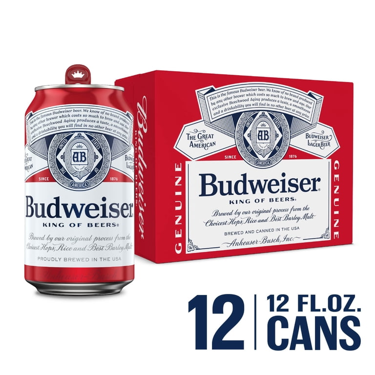 Budweiser 12oz Cans 12-Pack