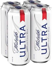 Michelob Ultra 16oz Can 4-Pack