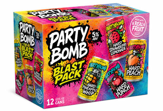 Party Bomb 12-Pack Can Blast Pack