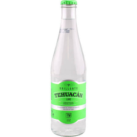Tehuacan Lime Mineral Water 12oz Bottle