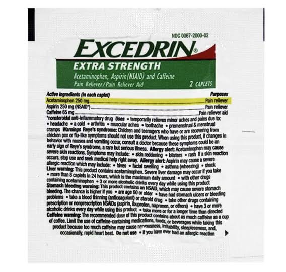 Excedrin Extra Strength