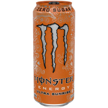 Monster 12oz Zero sugar Ultra Sunrise
