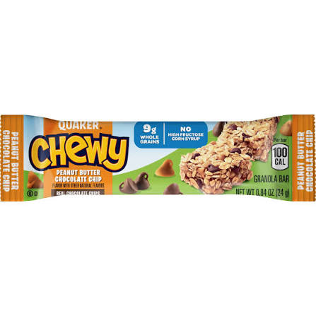 Quaker Chewy Peanut Butter Chocolate Chip
