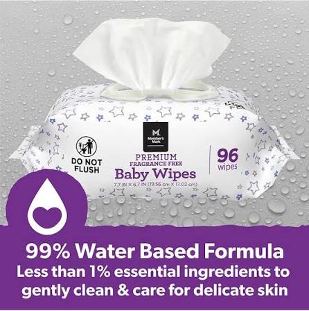 Members Mark Baby Wipes