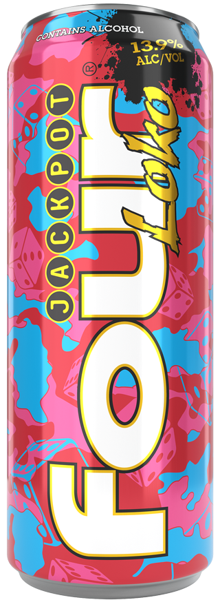 Lata de Four Loko Jackpot de 24 onzas