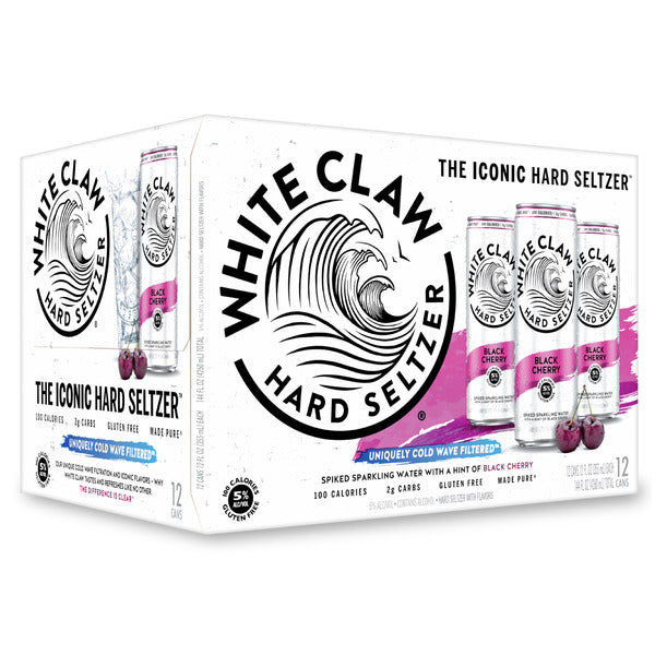 White Claw Black Cherry 12-Pack Cans