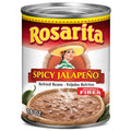 Frijoles refritos con jalapeño picante Rosarita