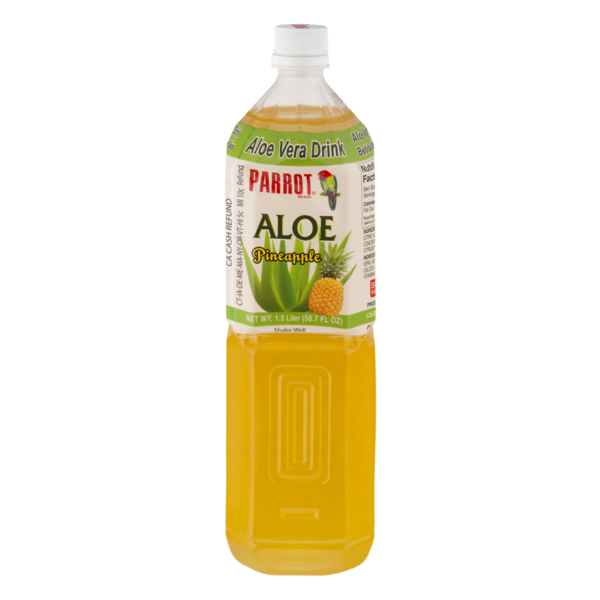 Parrot Pineapple Aloe Drink