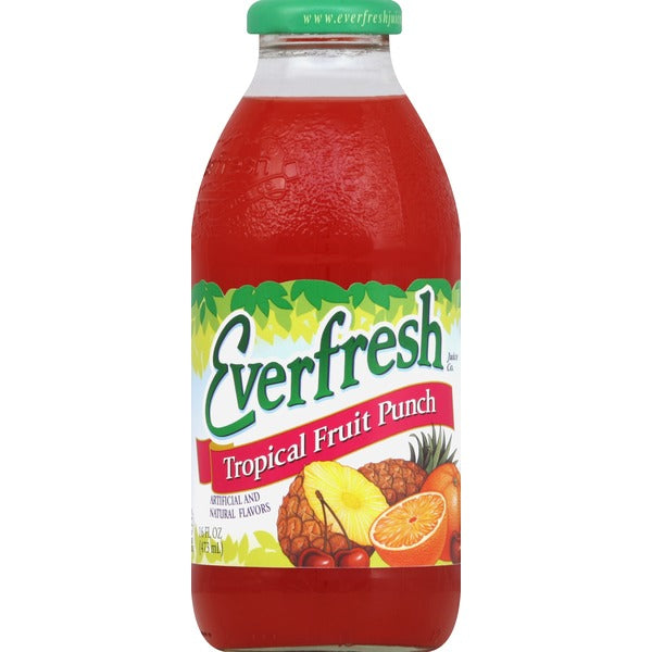 Everfresh Tropical Fruit Punch 16oz Bottle