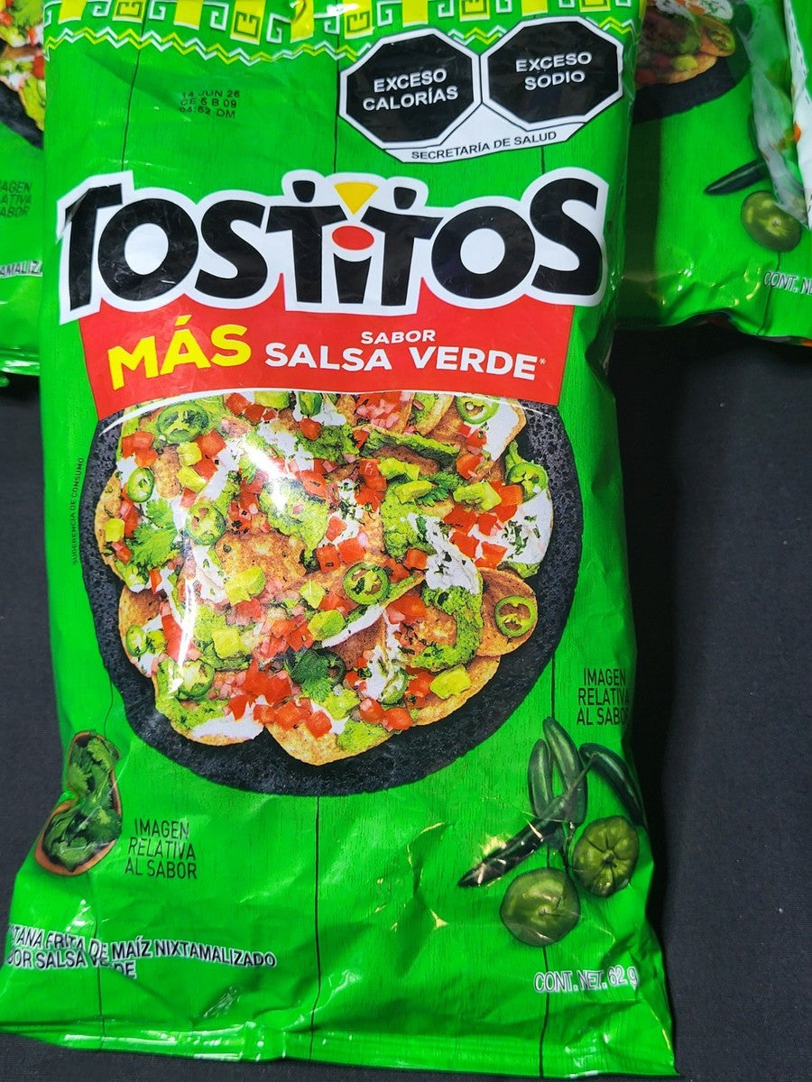 Tostitos Con Mas Salsa Verde