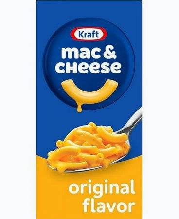 Kraft Mac N Cheese Box