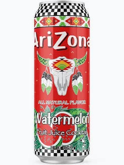 Arizona Watermelon Juice Cocktail 22oz Can