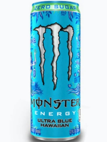 Monster Ultra Blue Hawaiian Zero Sugar 12oz Can