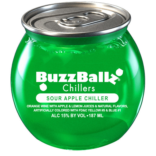 Buzzballz Chillers Sour Apple