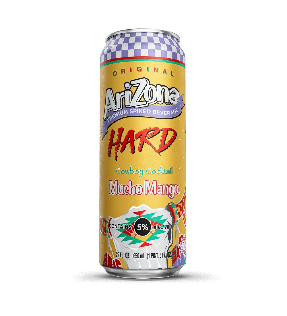 Lata de Arizona Hard Mucho Mango de 24 oz