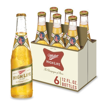 Miller High Life paquete de 6 botellas