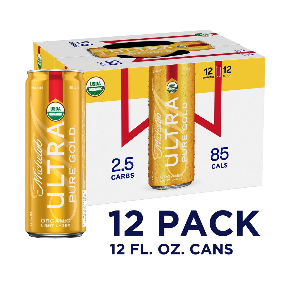 Michelob Ultra Pure Gold 12-Pack Cans