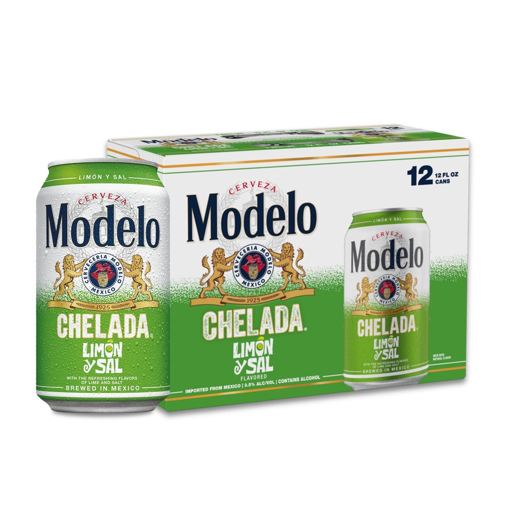 Modelo Chelada Limon Y Sal 12oz Cans 12-Pack