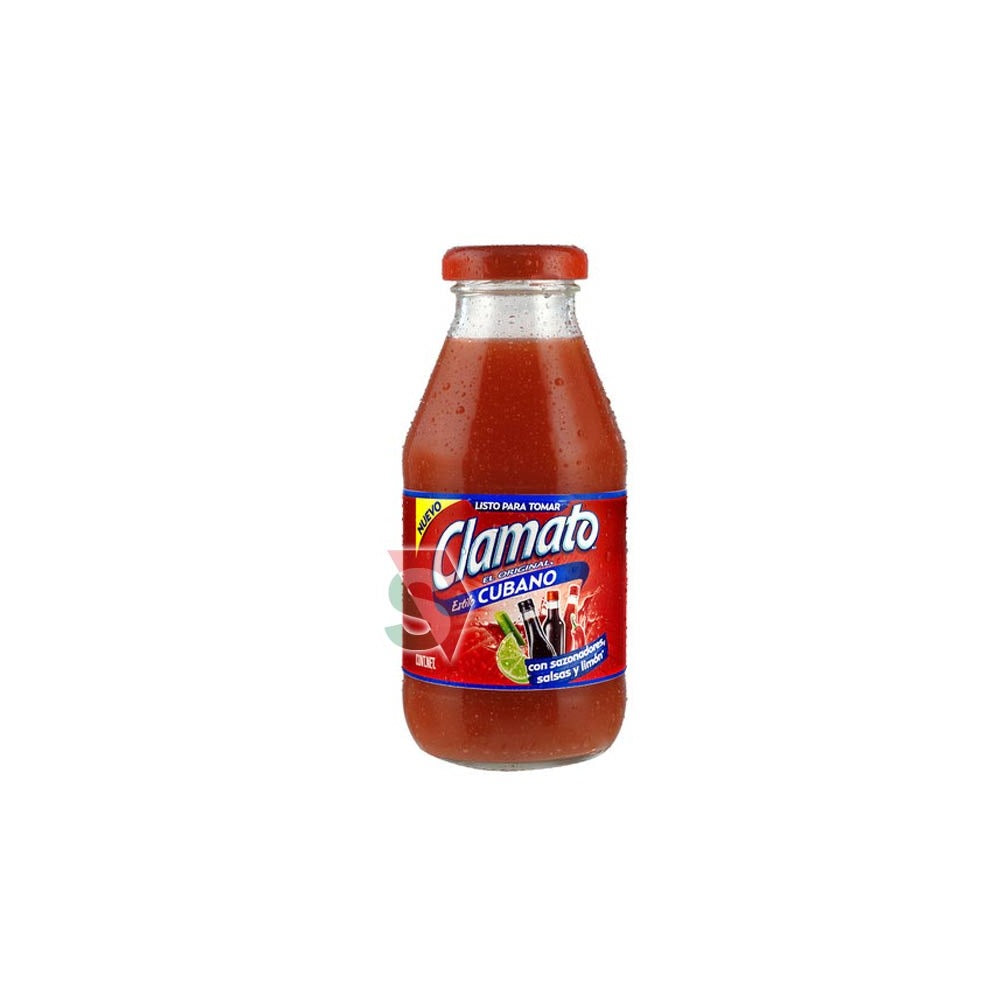 Clamato Cubano 16oz Glass Bottle